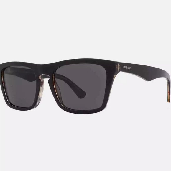 SALE! Burberry Dark 57MM Square Men's Sunglasses - Picture 2 of 4